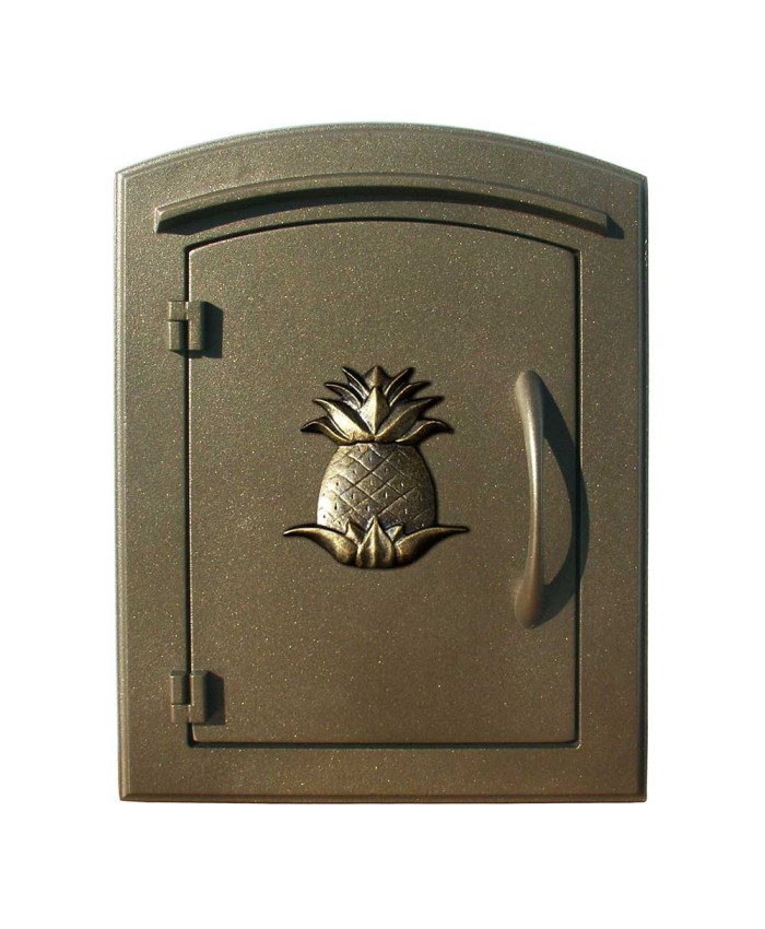 Qualarc Manchester Pineapple Design Column Mailbox