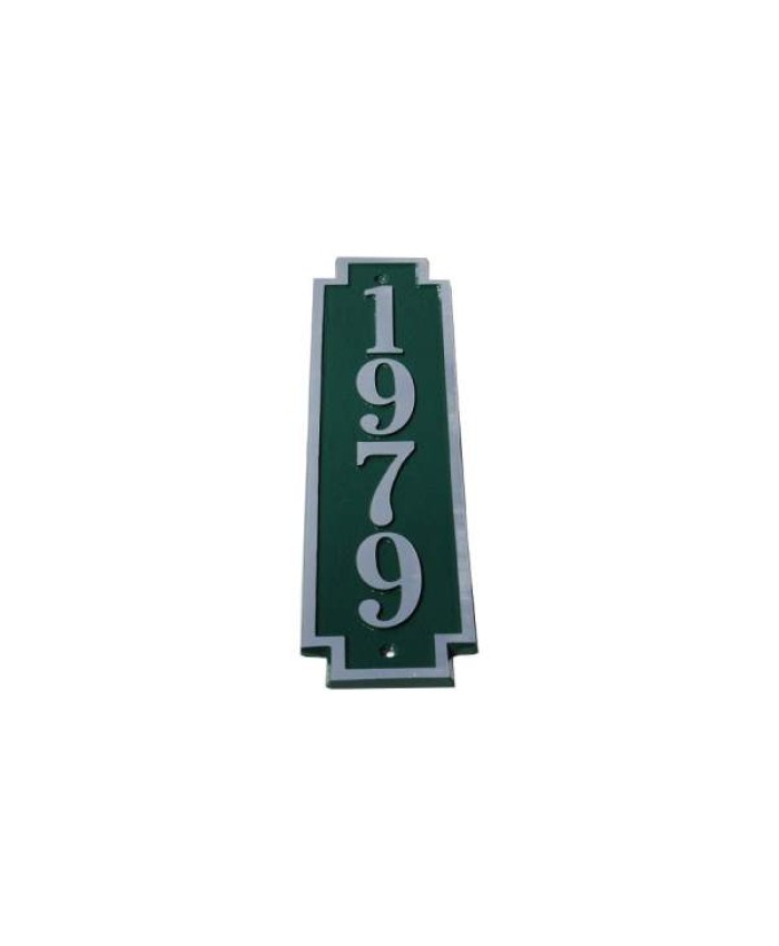 Elite Series Eschman Vertical Address Plaque Aluminum