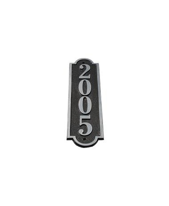 Elite Series Alberta Vertical Address Plaque Aluminum