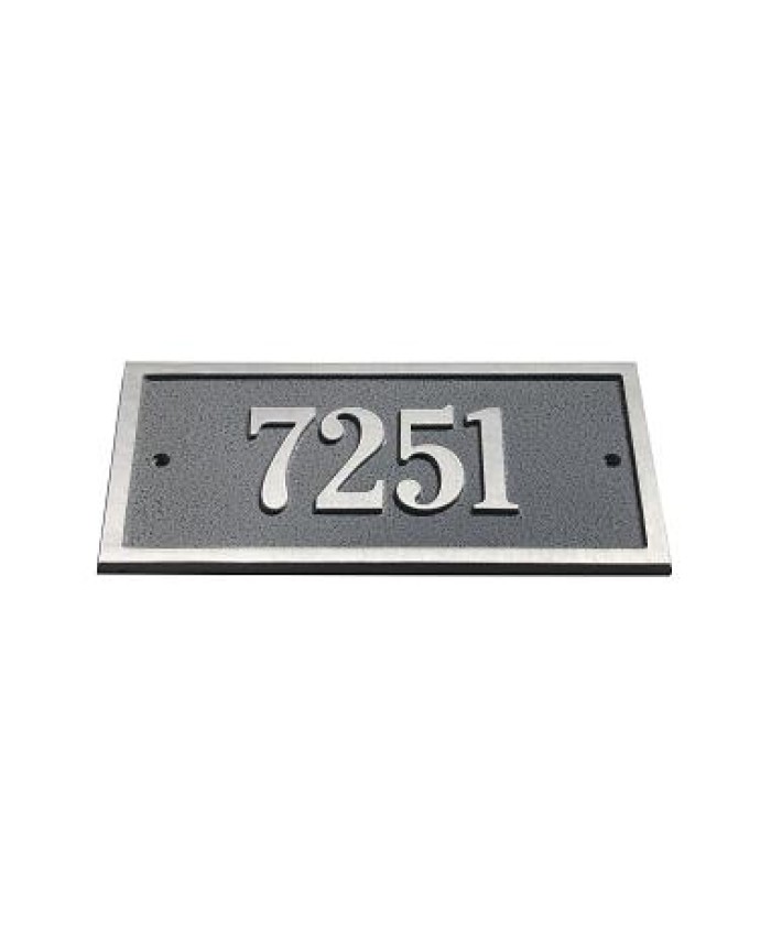 Elite Series St. Hurbert Address Plaque Aluminum