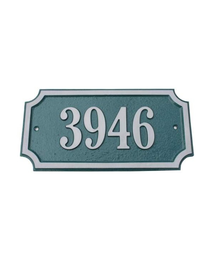 Majestic Elite Series Chamford Address Plaque Aluminum