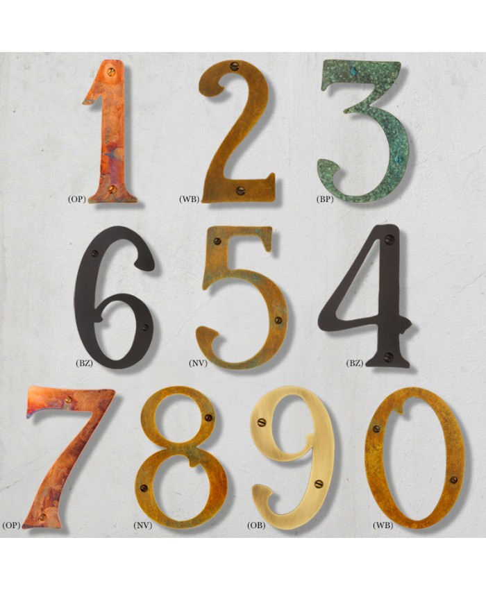 5" House Number - 9