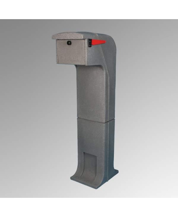 Mail Gator Theft Resistant Mailbox Light Gray