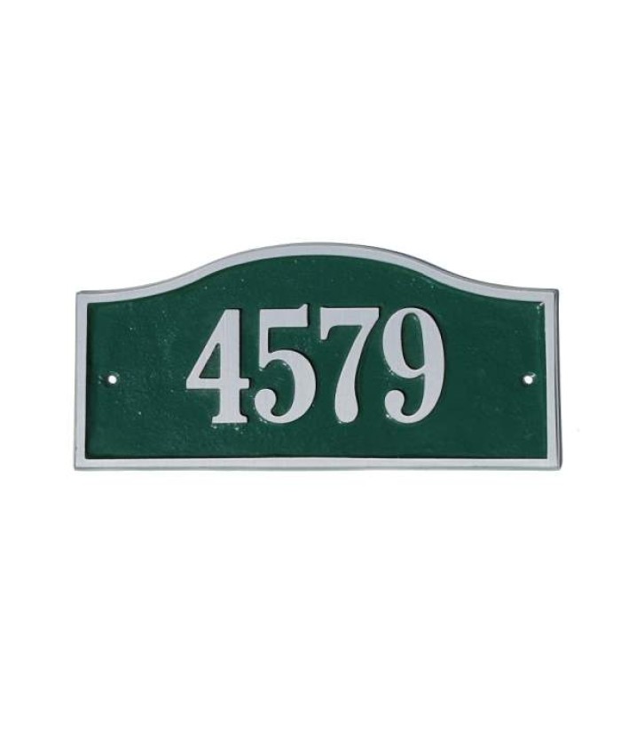 Elite Series Kelso Address Plaque Aluminum