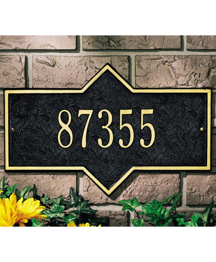 Hampton One Line Standard Wall Plaque