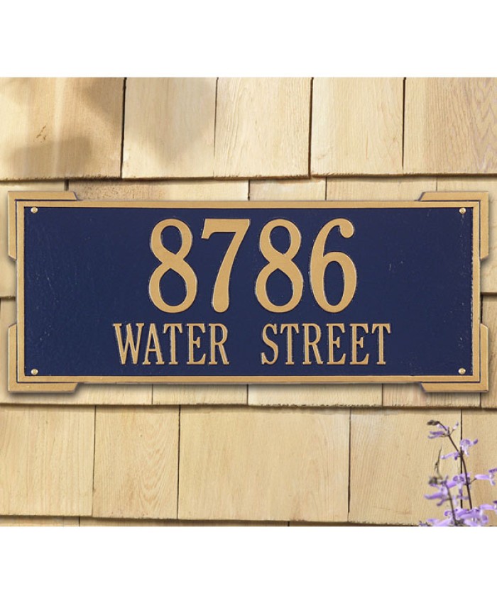 Roanoke Two Line Estate Wall Plaque