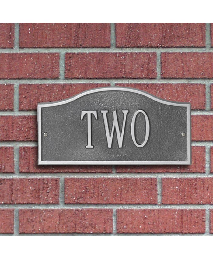 Rolling Hills One Line Mini Wall Plaque