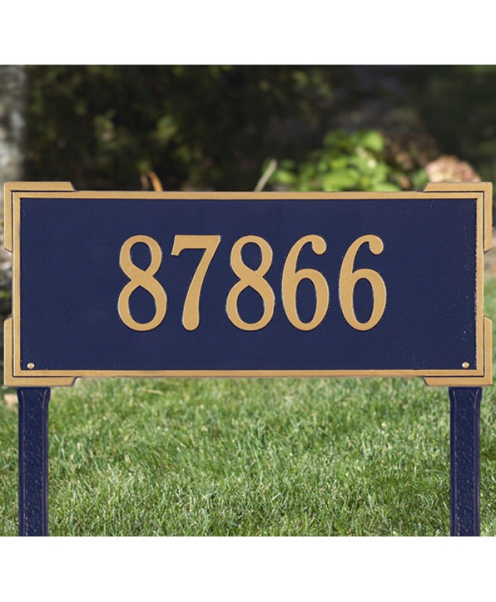 Roanoke One Line Estate Lawn Plaque