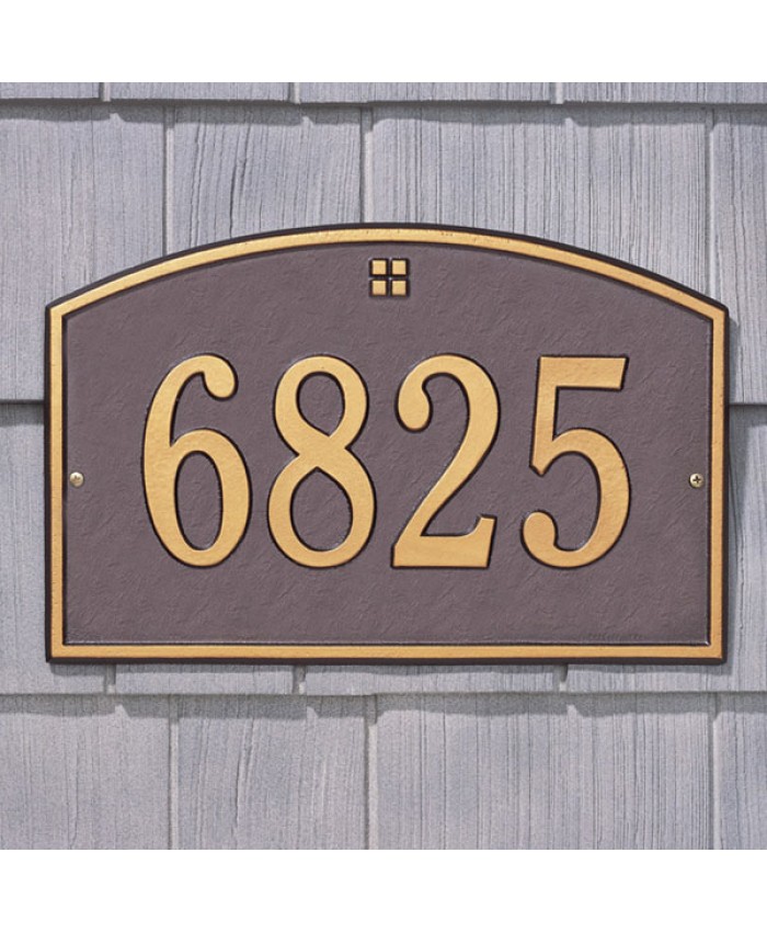 Cape Charles One Line Standard Wall Plaque