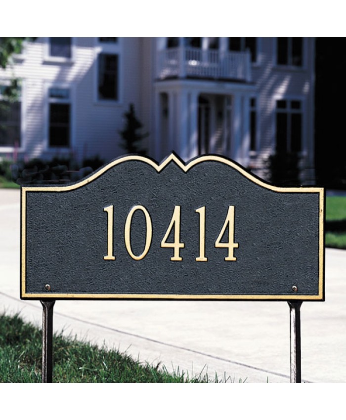Hillsboro One Line Petite Lawn Plaque