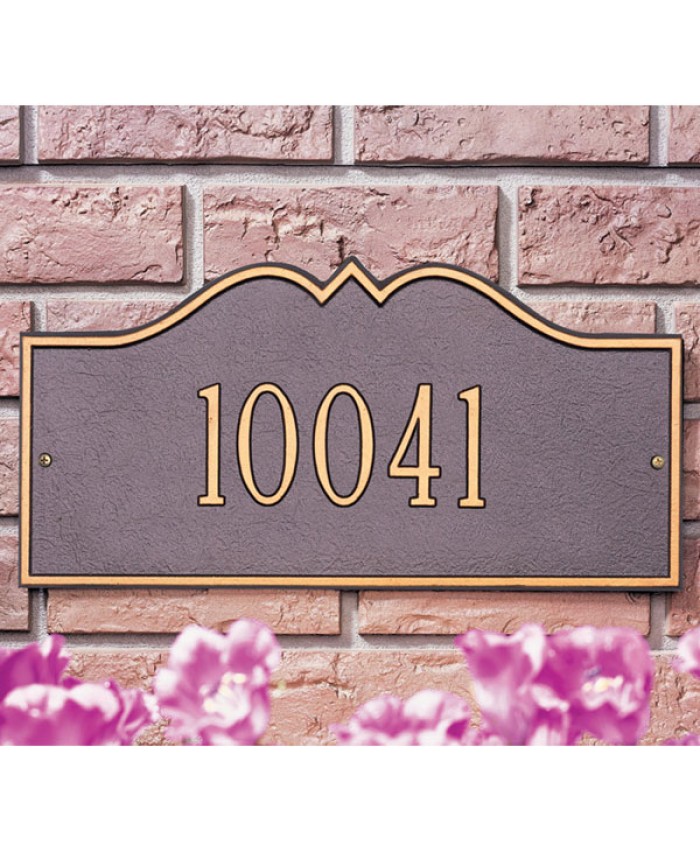 Hillsboro One Line Standard Lawn Plaque